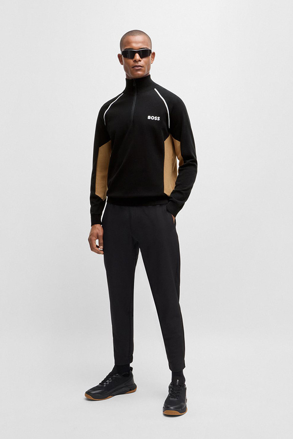 ΠΛΕΚΤΗ ΜΠΛΟΥΖΑ BOSS - 001 ΜΑΥΡΟ